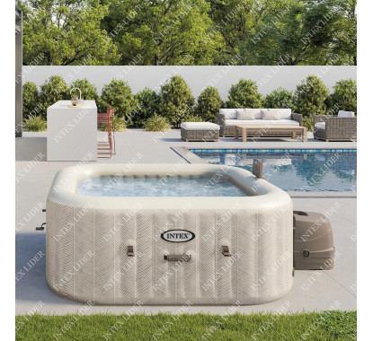 Джакузи надувное Intex, Chevron Deluxe, 175х71см (28446)