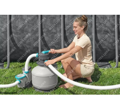 Каркасный прямоугольный бассейн APX-365 Bestway, 549х274х132см (561KA)