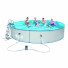 56386 Бассейн круглый стальной Hydrium Splasher Pool Set Bestway 460х90 см