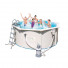 56566 Bestway Бассейн каркасный Hydrium, 300х120см, песочный фильтр-насос, лестница, подстилка