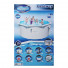 56566 Bestway Бассейн каркасный Hydrium, 300х120см, песочный фильтр-насос, лестница, подстилка